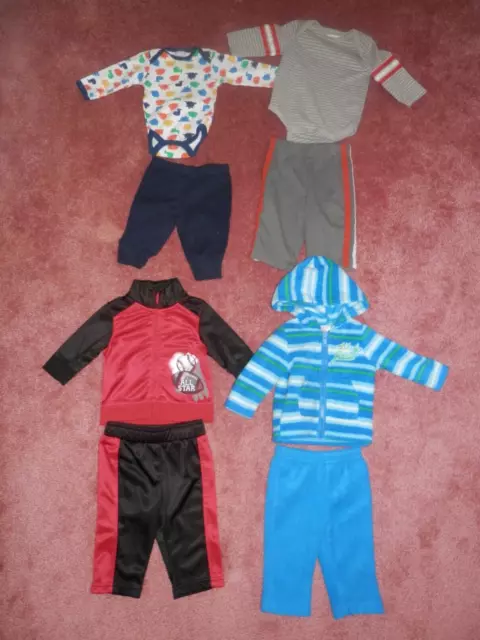 Lot Baby Boy Outfits Sets Size 0 3 Months