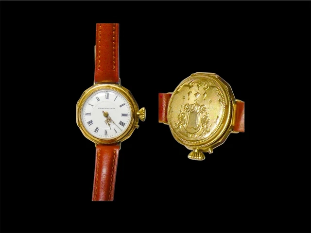 Montre-bracelet Homme Style Trench Armée Militaire Ancienne Vintage Ww1 03 Liu