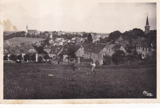 Carte postale ancienne postcard BEAUCOURT BELFORT vue générale