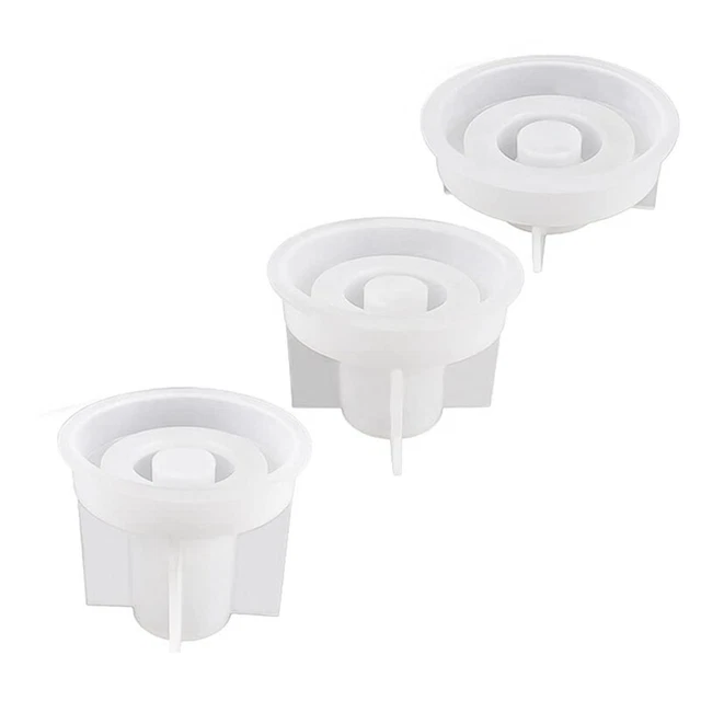 Stampo cilindrico per portacandele, stampo in silicone per portacandele, base, O I8C4