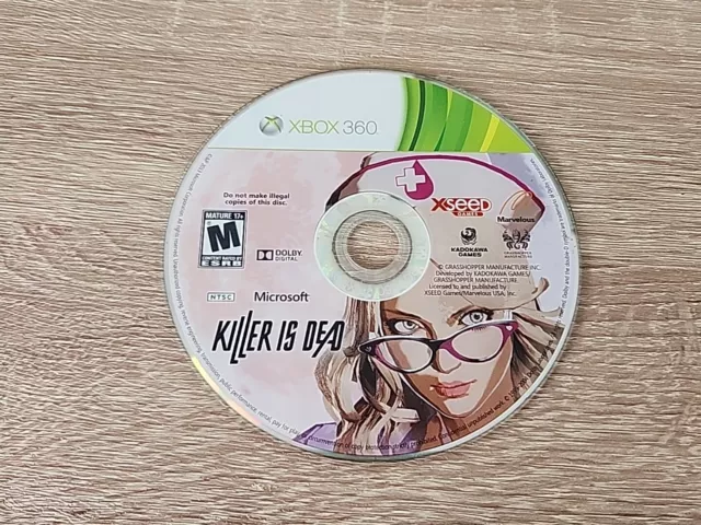 Killer Is Dead - (Microsoft Xbox 360, 2013)  - Disc Only