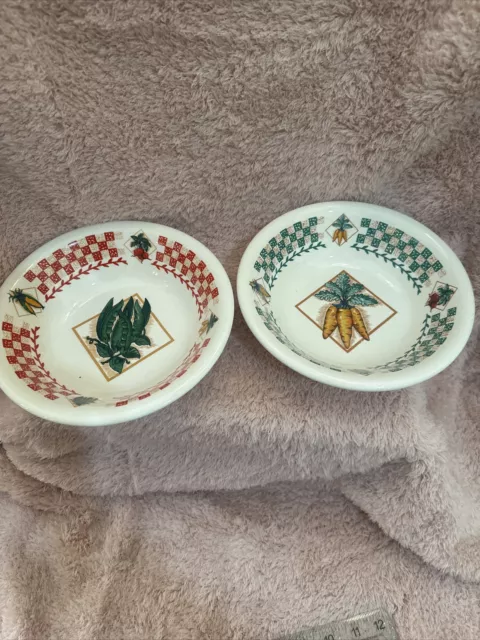 Vintage Garden Fresh Bowls