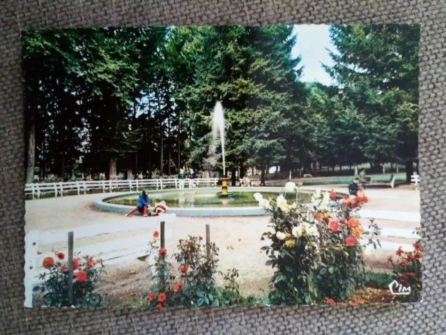 Cpsm Cpm Saint Honoré Les Bains Le Bassin Du Parc