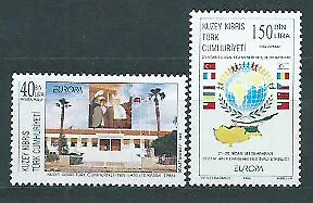 Tema Europa 1998 Chipre Turco Yvert 439/40 ** Mnh