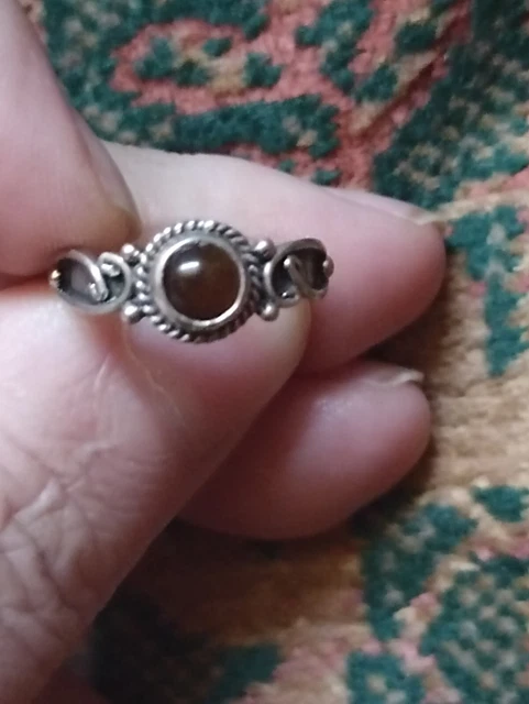 Bague En Argent Massif Avec Zircons - Taille 55 - Occasion élégante Et Brillante