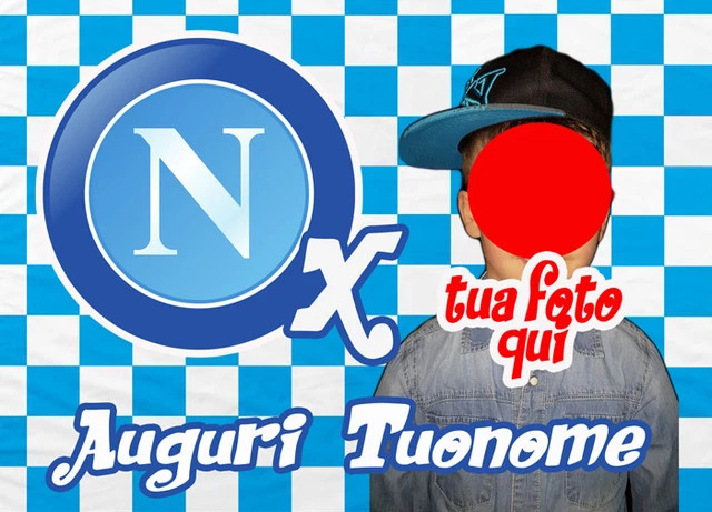 Cialda in ostia per torta rettangolare SCUDETTO NAPOLI CALCIO STEMMA LOGO, personalizzata con nome, disco, dolce, torte, cialde, ostie, cake topper, decorazioni 11 – Addobbi per Feste