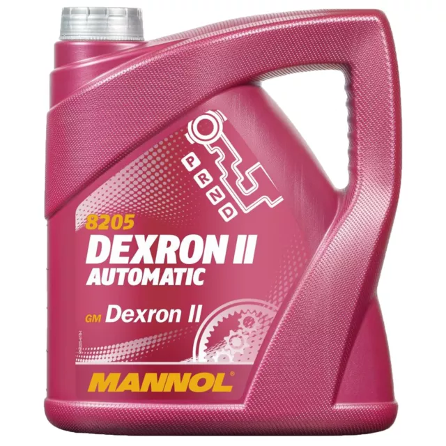 4 Liter Mannol Dexron Ii 2 Automatiköl Servoöl Getriebeöl Atf Getriebe Öl