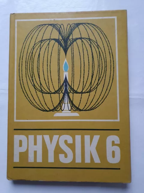 Physik Klasse 6 Lehrbuch DDR Schülerhilfe Fachbuch 1967