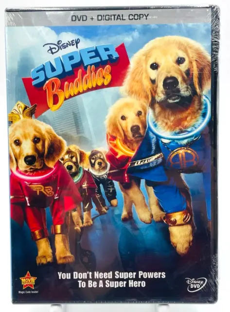Super Buddies DVD 2013 Movie Film 2-Disc Set w/ Digital Copy BRAND NEW SEALED