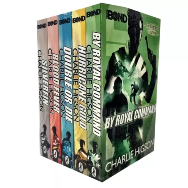 Young Bond Series Collection By Charlie Higson 5 Books Set Pack NEW