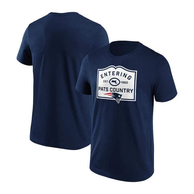 New England Patriots T-Shirt (Size XL) Men's NFL Hometown Graphic Top - New