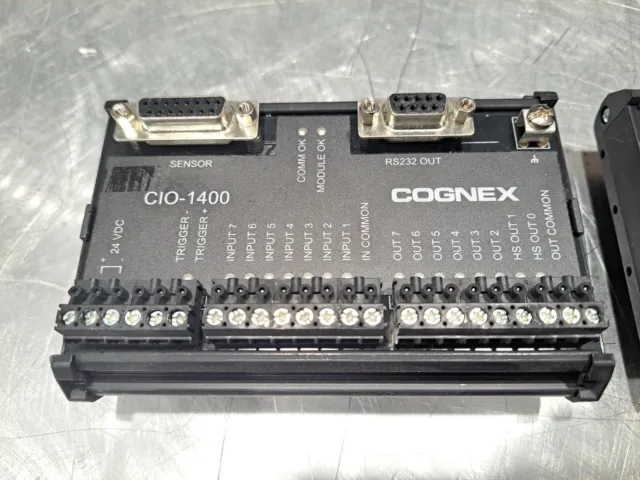 (Lotto Da 2) COGNEX CIO-1400 in-Sight I/O Espansione Moduli 800-9012-2R Rev A 2