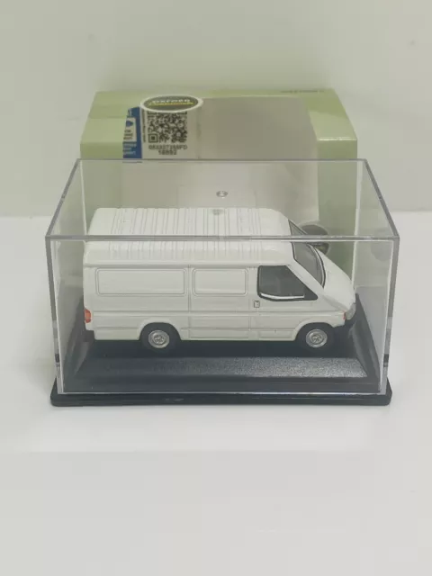 Oxford Diecast 76FT3001 1/76 Ford Transit MK3 Van White Boxed VGC