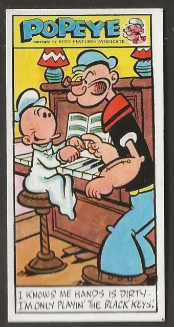 Primrose-Popeye 1960 (2Nd Series)-#10- Quality Card!!