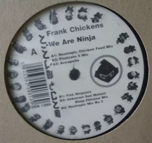 Frank Chickens We Are Ninja 12" Vinyl 6 Track Ninja Tune Zen 1289