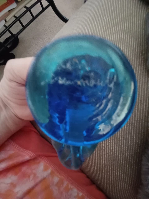 3 Blue Birds Of Happiness  "Grandma's Bluebirds Signed Ron Trumbull