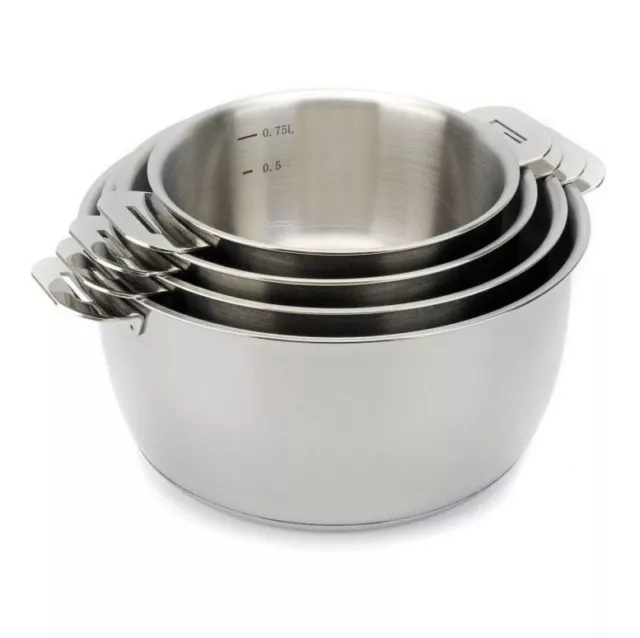 beka série de 4 casseroles inox 14/16/18/20cm 13606984