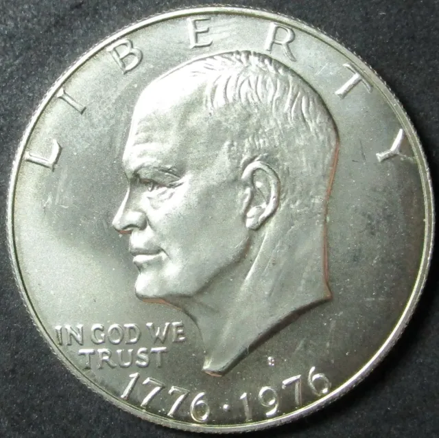 1976-S 40% Silver Eisenhower Dollar Coin