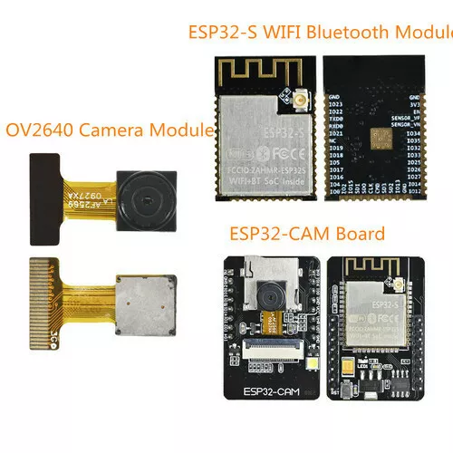 ESP32-S WIFI Bluetooth 5V ESP32-CAM Development Board OV2640 2.0MP Camera Module