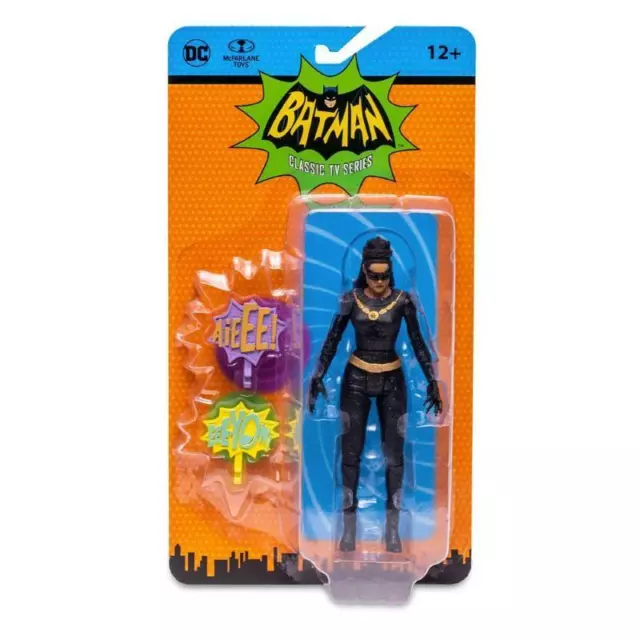 Dc Retro Batman 66 Catwoman Season 3 Figura de Acción 15CM MCFARLANE TOYS