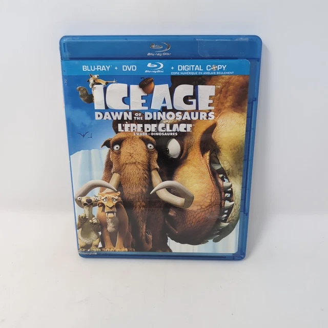 Ice Age Dawn Of The Dinosaurs Movie Blu Ray Cib Bluray Video Blue