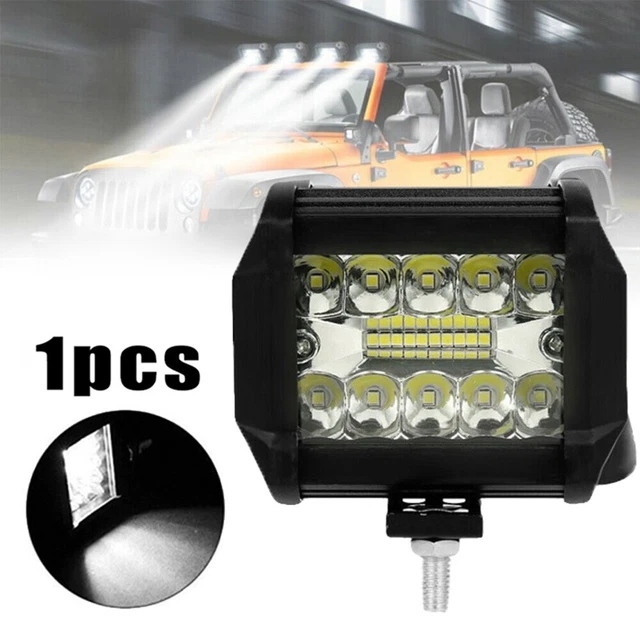 Fendinebbia 60 W 20 LED da lavoro alluvione per SUV carrello elevatore ATV durevole