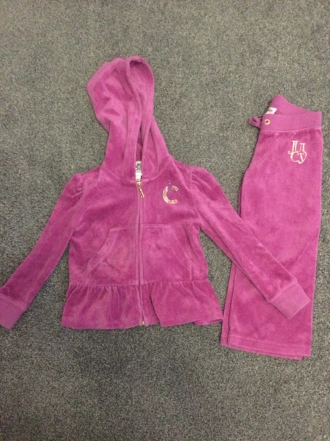 Juicy Couture xs girls tracksuit