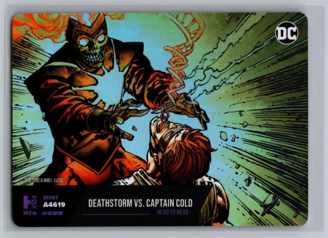 Deathstorm vs Captain Cold FOIL 2023 DC Comics Chapter 3 A4619 LOW MINT Card