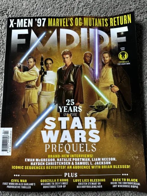 Empire Magazine Star Wars 25 Years Of The Prequels March 2024 Light Side Issue