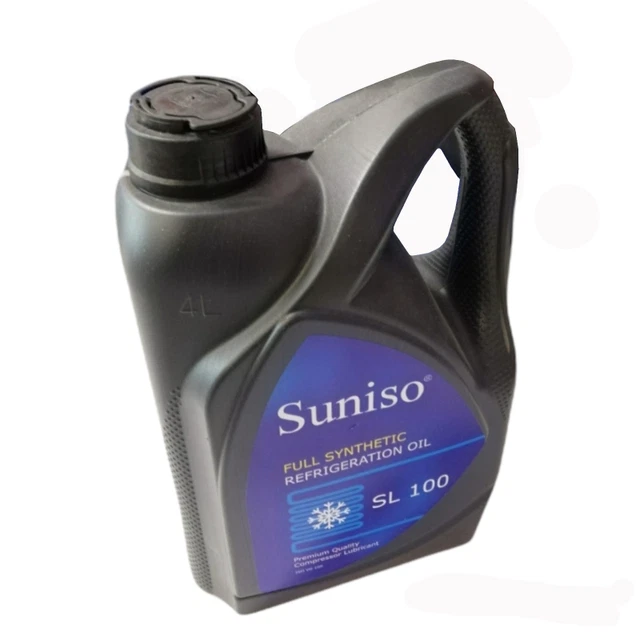 Suniso Refrigeration Oil Sl 100 Lt 4 Refrigeration Conditioning