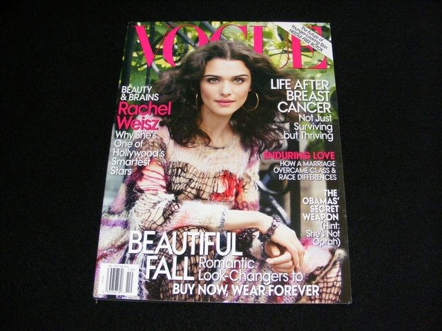 Magazine 2008 VOGUE MAGAZINE 2008 10 Rachel Weisz $49.99 - PicClick CA