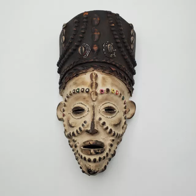 African Fipa Mask Authentic Handcarved Wooden Sculpture, Tribal art
