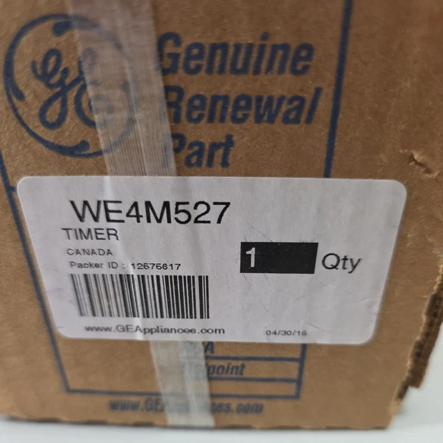 Genuine GE WE04X20415 Dryer Timer – Replaces WE4M355 – Electric Vented Dryer