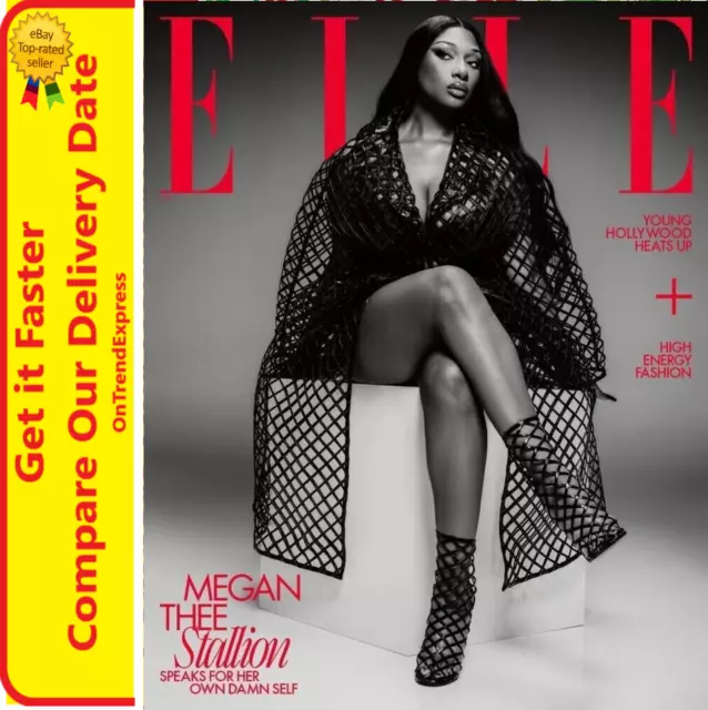 ELLE US MAY 2023 Magazine Megan Thee Stallion Young Hollywood