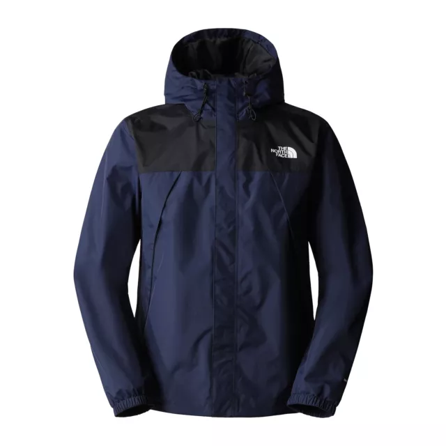 The North Face Antora Men's Waterproof Windproof Rain Jacket (3XL, Summit Navy)