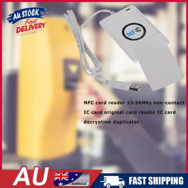 AU ACR122U RFID Copier Duplicator Plug and Play USB Device NFC Card Reader Write