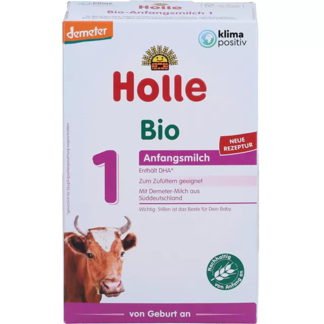 Holle Bio 1 Anfangsmilch aus Ziegenmilch, 400 g Pulver 11022424