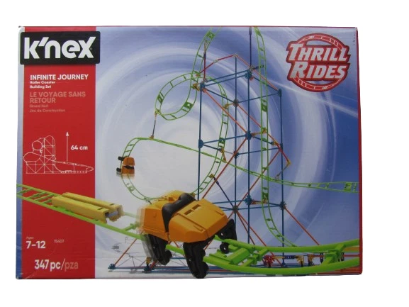 K NEX THRILL RIDES 17616 Kraken s Revenge Roller Coaster Set