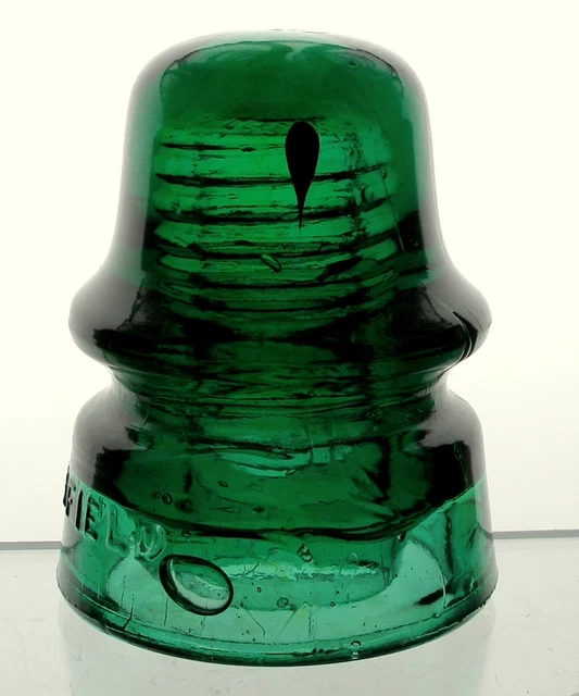 TOP SHELF & Unique Brookfield Signal Glass Insulator