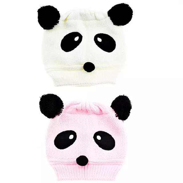 Cappello per Bambini Neonati Lavorato a Maglia Lana Orso Bambino L.23349