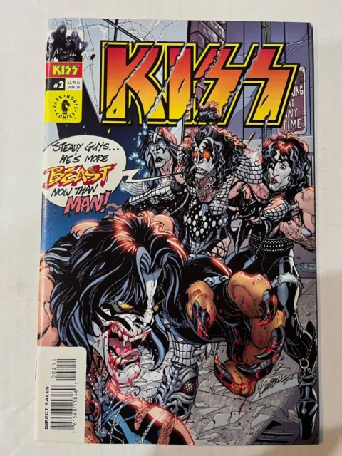 Dark Horse Comics KISS #1  (2002) High Grade J. Scott Cambell Cover