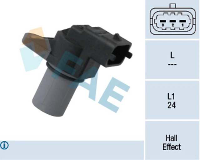 Nockenwellensensor Hallgeber Zündimpulsgeber FAE 79309 für MERCEDES VANEO KLASSE