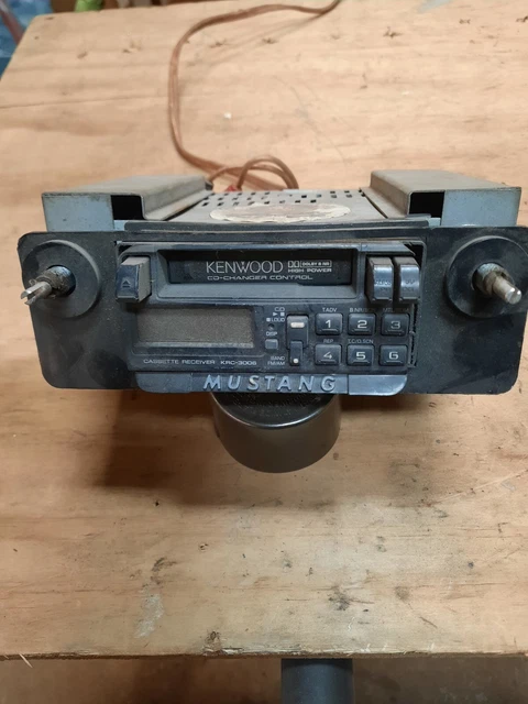 1965,1966 Mustang KENWOOD RADIO and Jensen Amp