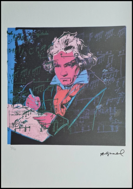 Signé Andy Warhol - Mona Lisa - Certificat Leo Castelli - France