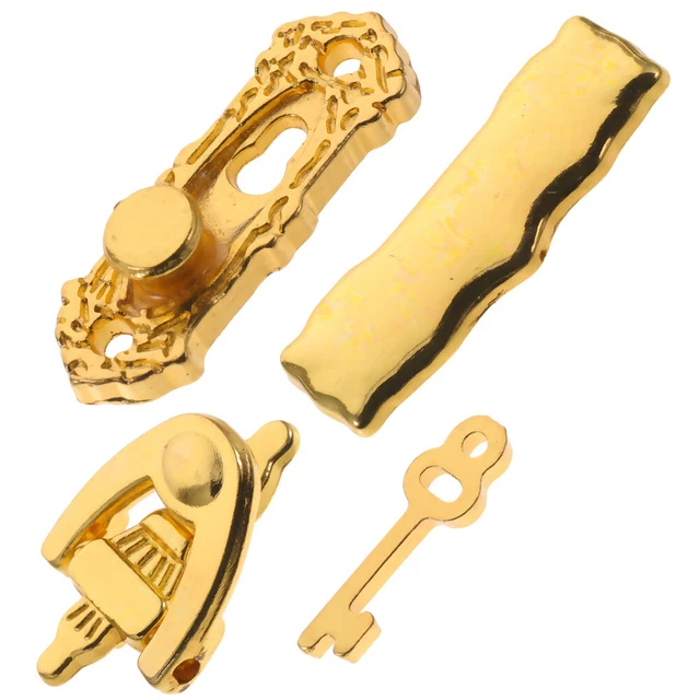 5 SETS HOME Furniture Decor Toys Dollhouse Door Hardware Lock £15.15