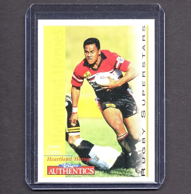 Jonah Lomu Nz Rugby Legend Strip Of 10 Mint Stamps 4