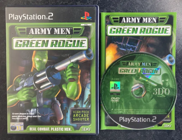 Army Men Green Rogue Ps2 Game Boxed With Manual 💥