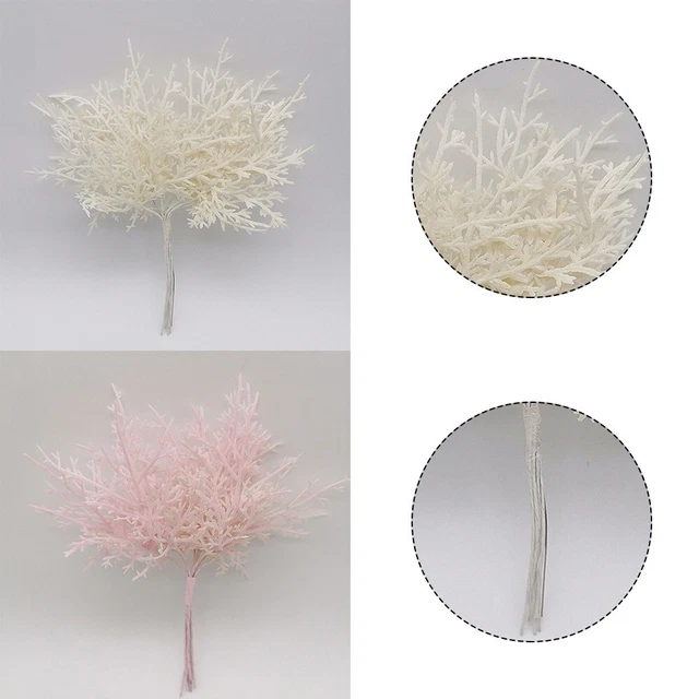 Rama Planta Artificial 10 PIEZAS/Set Joyería Árbol Hierba Casa Alta Calidad