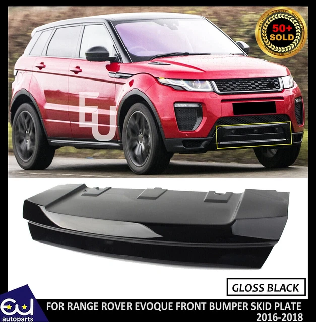 FRONT BUMPER SKID Plate Kit Tow Hook Cover For 2016 2017 2018 Range