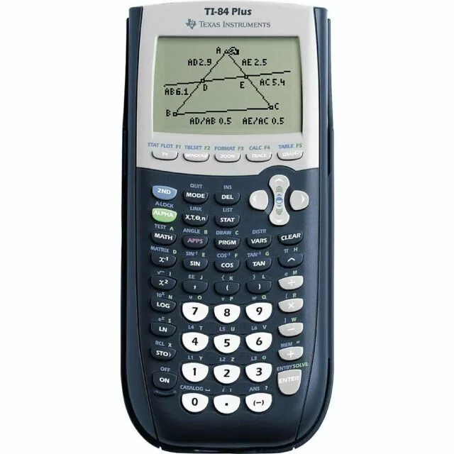 Texas Instruments TI-84 Plus Graphing Calculator 10-Digit LCD